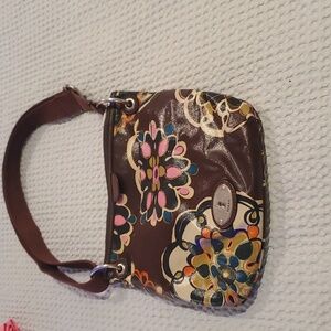 Fossil Keyper Brown Floral Crossbody Bag (38)